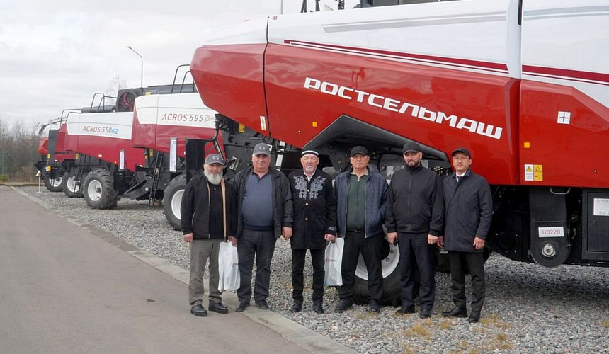 День клиента Rostselmash в Кокшетау: техника, сервис и новые возможности для аграриев